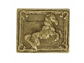 Hebilla rectangular caballo